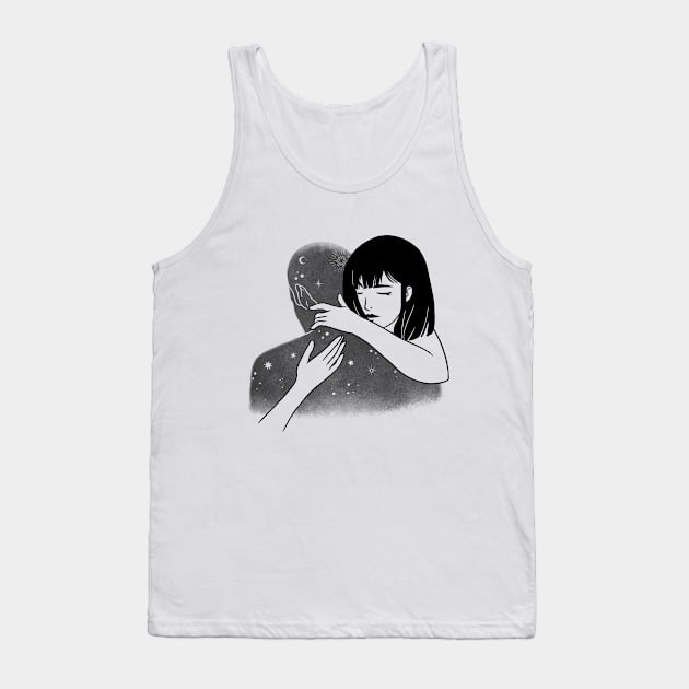 Be mine couples hug Valentine's Day Tank Top by TheAwesomeShop